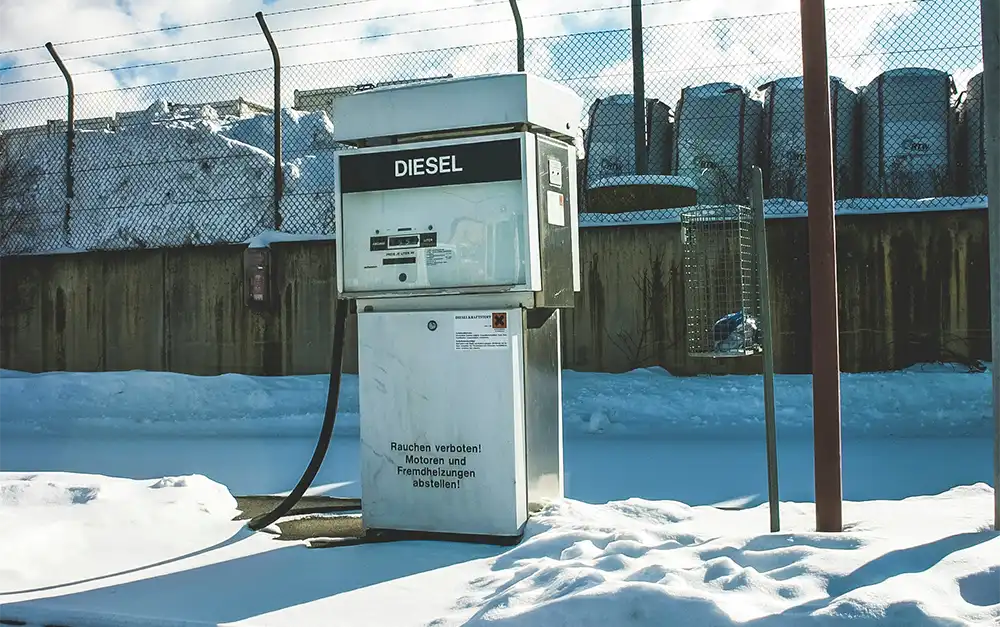 How can freezing weather impact diesel cars?